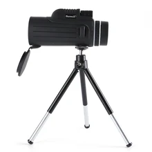 Портативный Монокуляр телескоп 16x42 HD водостойкий Lll ночного видения Монокуляр для наружного кемпинга походов наблюдение за птицами со штативом