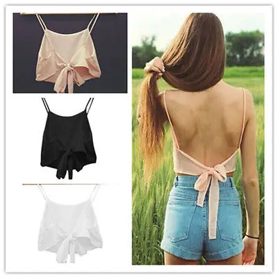 

2015 Fashion Sexy Women Sleeveless Camisole Shirt Summer Blouse Crop Tops Bra