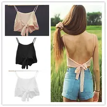 2015 Fashion Sexy Women Sleeveless Camisole Shirt Summer Casual Blouse Crop Tops Bra