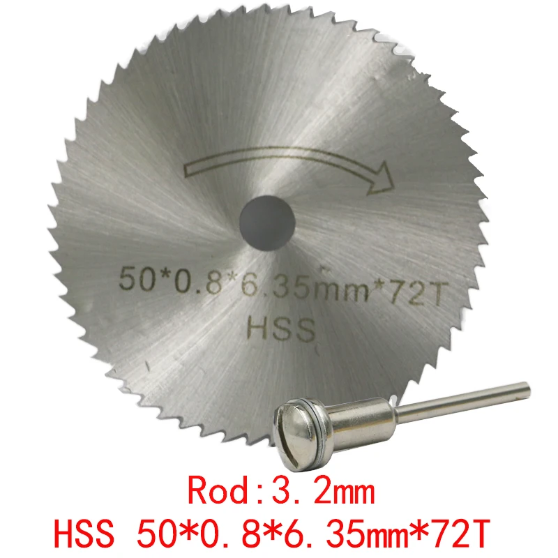 25/32/50/60mm HSS brzeszczot obrotowy narzędzie do Dremel Metal Cutter zestaw elektronarzędzi tarcze tnące drewna wiertła trzpień odcięcia