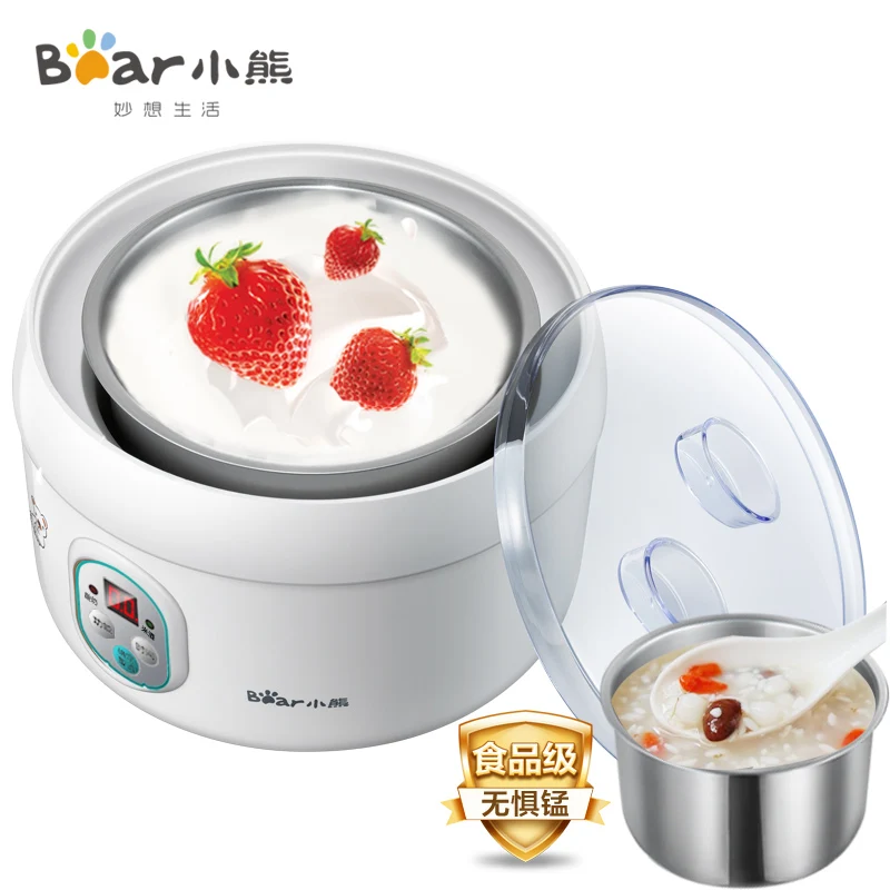 

Bear SNJ-5361 Yogurt Machine Household Automatic Cup Stainless Steel Authentic Rice Wine Yogurt Maker