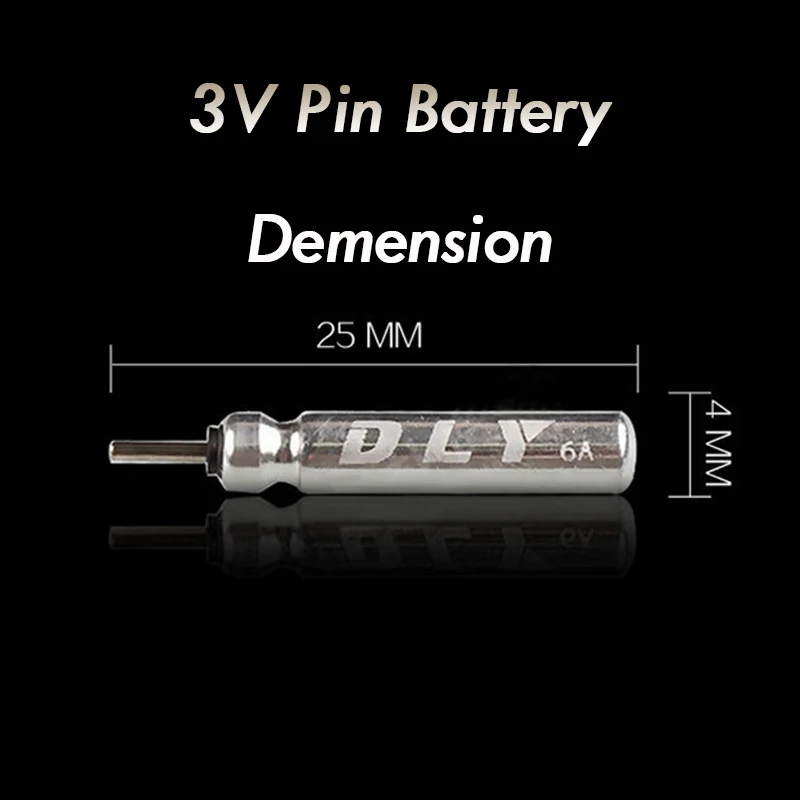10 шт./лот CR425 батареи поплавок для рыбалки 3 в ночник литиевые ячейки с булавками светодиодный рыболовный поплавок аксессуары рыболовные инструменты снасти