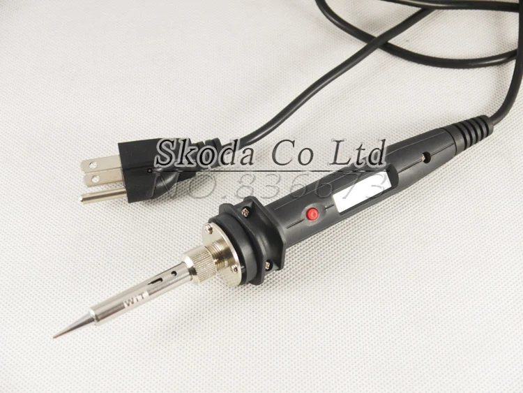 

Free shipping WIT W802 100W Digital LCD Adjustable temperature Electric soldering iron +10PCS 900M-T-I soldering iron head