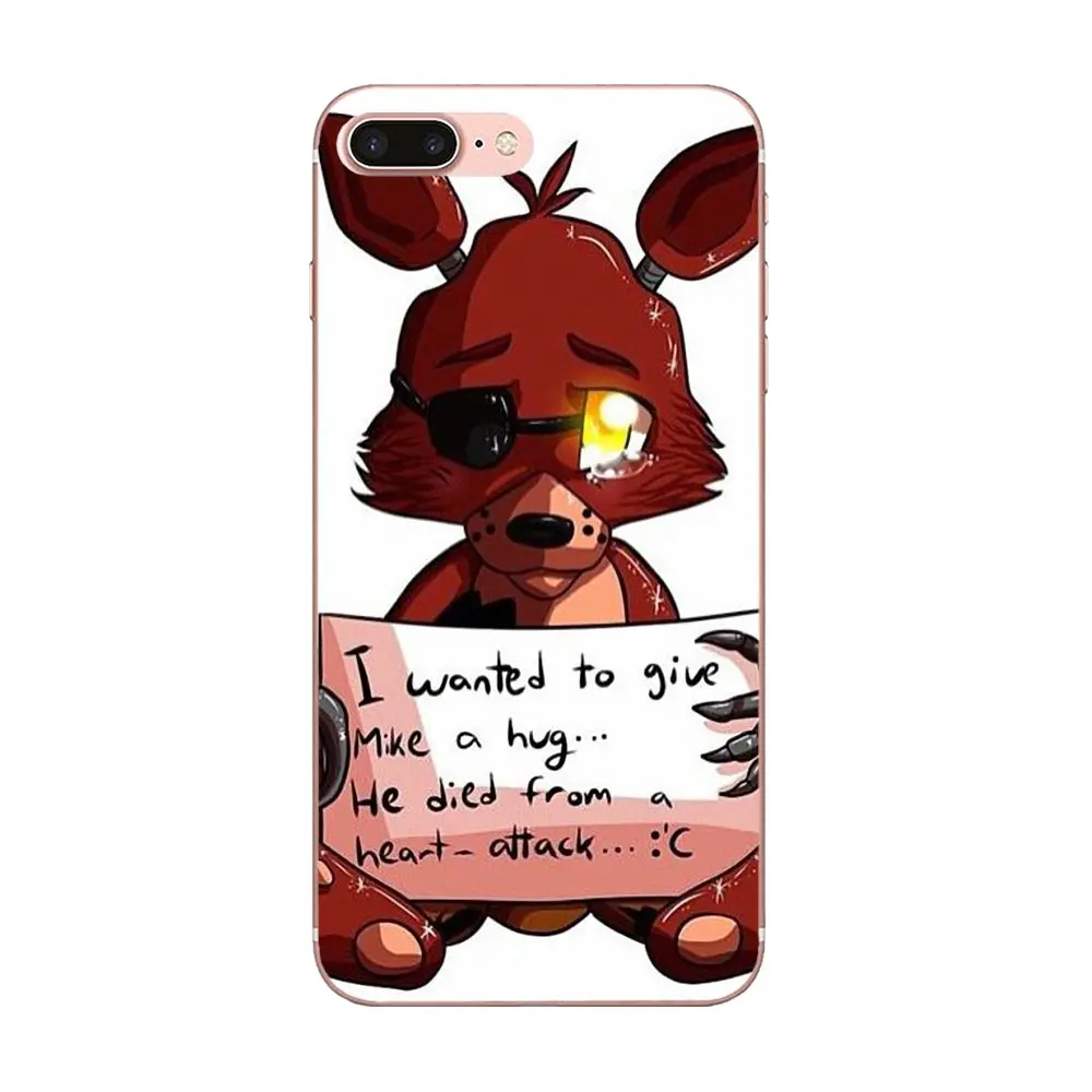 Мягкие чехлы Five Nights At Freddy Fnaf для Xiao mi 3 4 4C 4i 5 5S 5X6 6X A1 Max x 2 Note 4|Чехлы-накладки| |