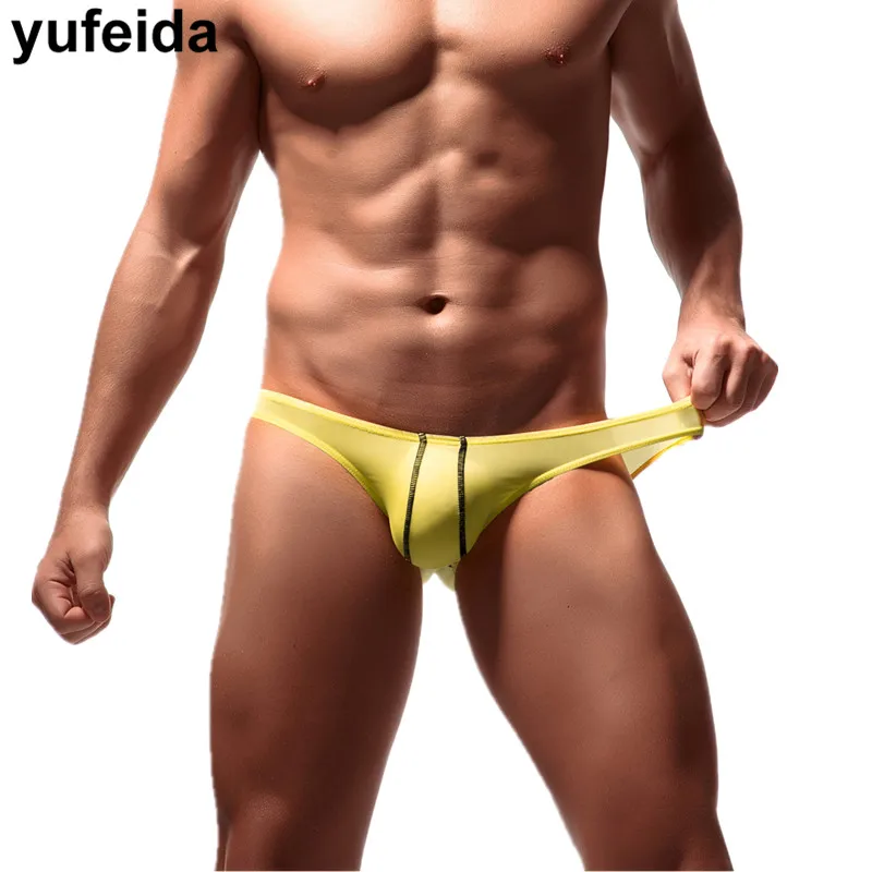 Сексуальное мужское нижнее белье трусы экзотические бантики Cueca Masculina с низкой