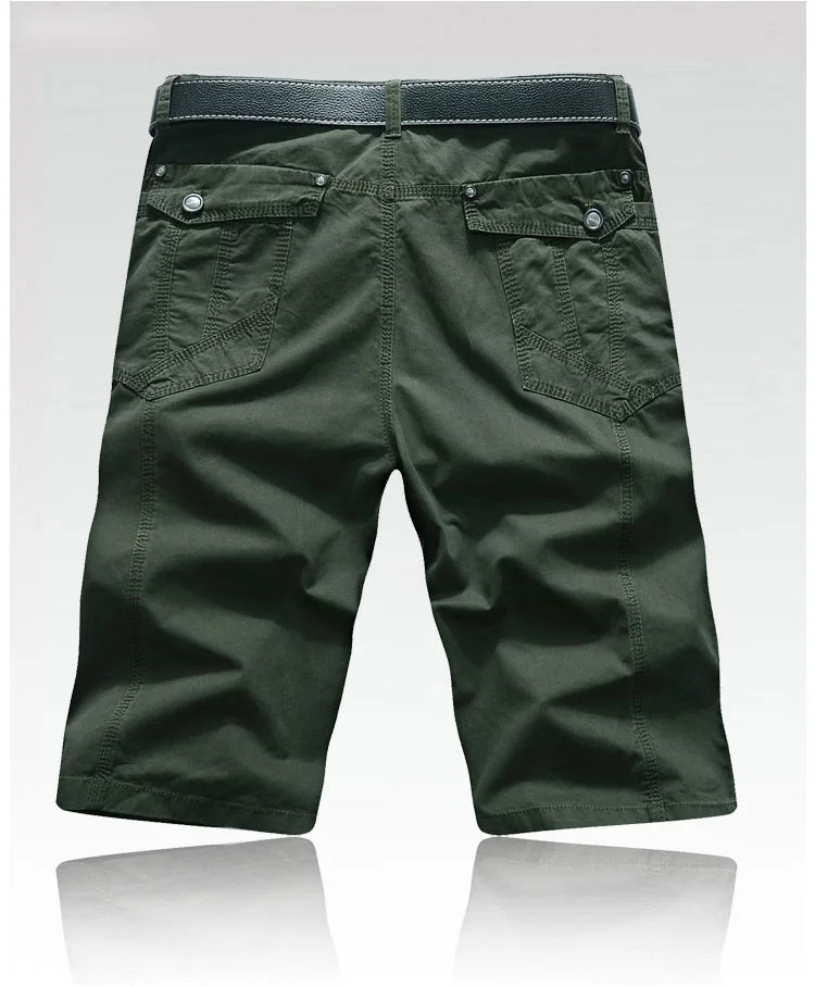Мужские шорты новые модные мужские шорты Свободные повседневные однотонные Бермуды мужские хлопковые пляжные брюки шорты длиной до колен 29-44 mma60