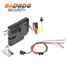 12VDC electrical Lock Picks latch Electromagnetic Lock for Electronic Locker Smart Cabinet Lock with bouncer status detection