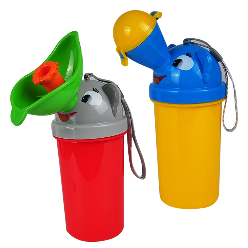 Dewel Portable Travel Urinal Car Baby Toilet Potties Camping Boys Girl Kid Potty Vehicular Training urination | Мать и ребенок