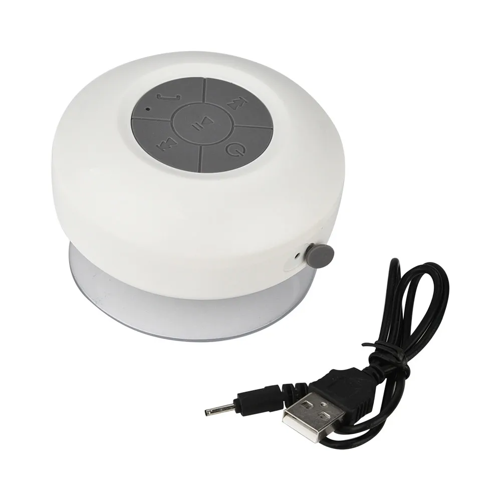 Bluetooth динамик высокое качество Hands-free водонепроницаемый беспроводной Bluetooth мини динамик Микрофон всасывания для душа партии Прямая поставка