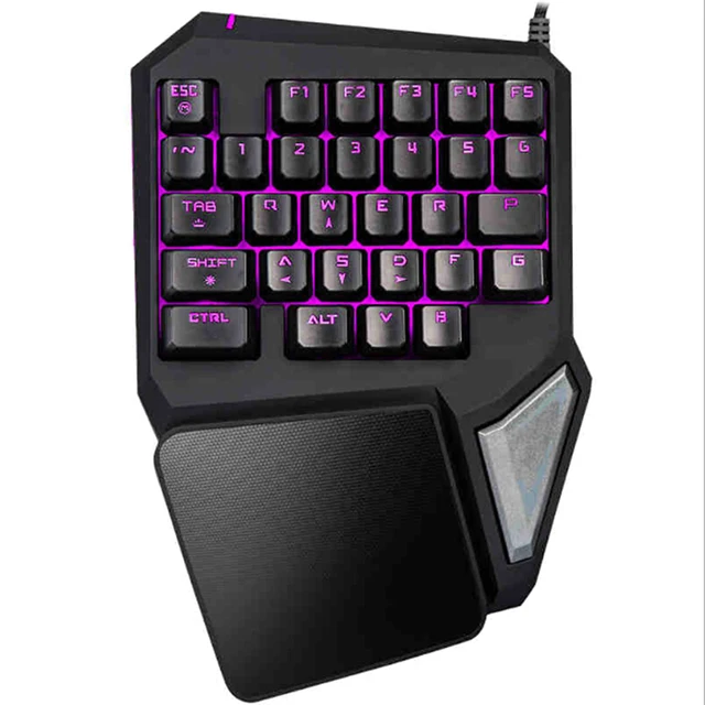 Best Offers Hand Mechanical Computer PC PUBG Gaming Keyboard 30 Key Wired USB 7 LED Backlit Model Keyboard For PC Laptop Game Player Single Best Offers Hand Mechanical Computer PC PUBG Gaming Keyboard 30 Key Wired USB 7 LED Backlit Model Keyboard For PC Laptop Game Player Single