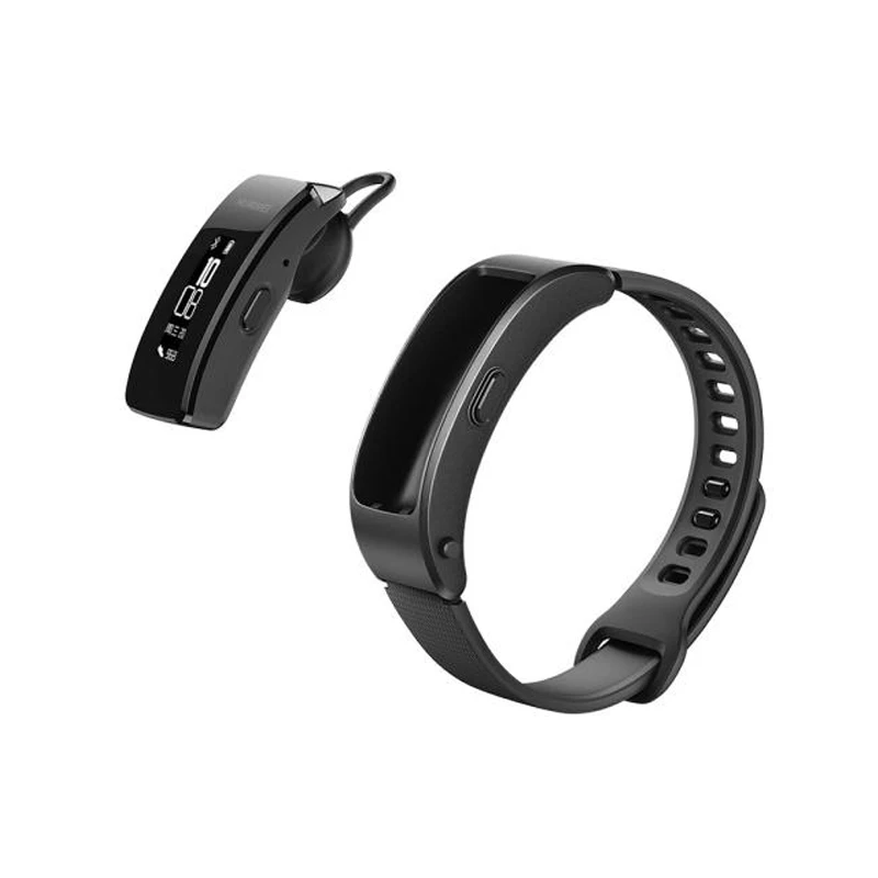 Смарт-браслет huawei Talkband B3 Lite, bluetooth-гарнитура, ответ/завершение вызова, запуск, сон, Автотрек, будильник, сообщение - Цвет: Black