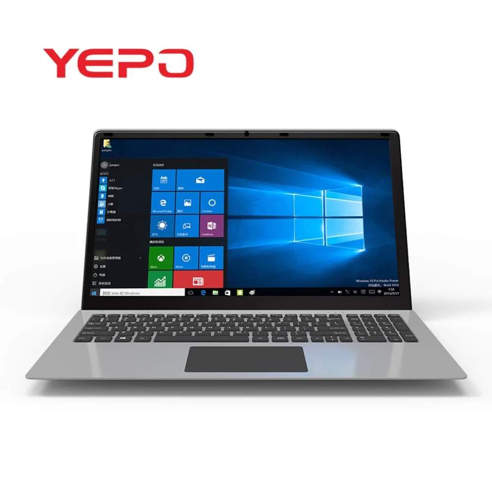 YEPO 737A6 15.6-Inch 1080P HD Notebook 6+64G Gaming Working Laptop For Windows10 0.3MP Camera Notebook Computer