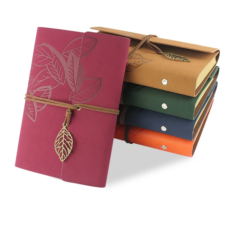 RuiZe vintage traveler's notebook travel journal diary note book leather cover A7 A6 ring binder kraft paper blank sketchbook RuiZe vintage traveler's notebook travel journal diary note book leather cover A7 A6 ring binder kraft paper blank sketchbook