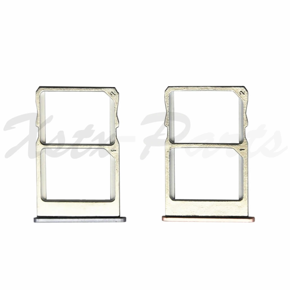 

1PCS Original For Meizu MX6 MX 6 SIM Card Slot Holder Micro SD Card Slot Tray Socket Adapter Replacement Repair Spare Parts