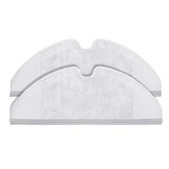 

2Pcs Roborock S50 S51 Parts Mop Cloths For Xiaomi Vacuum Cleaner Generation 2 Dry Wet Mopping Cleaning