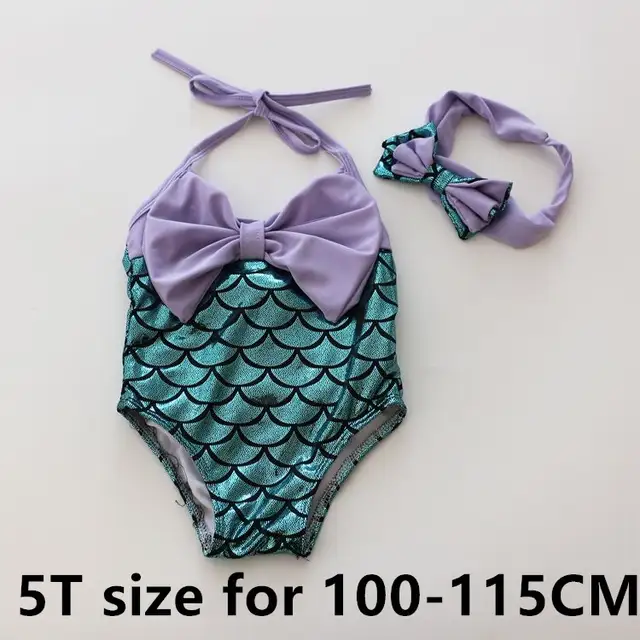 2t mermaid bathing suit