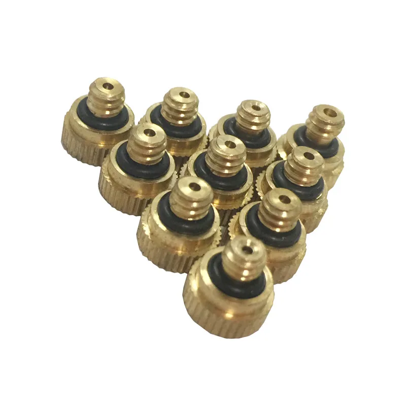 C004 Garden sprayer misting system brass trigger durable mist nozzles 50pcs/pack | Дом и сад