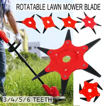 

3/4/5/6 Teeth Lawn Mower Blade Trimmer Head Brush Cutter Blade for Lawnmower Grass Trimmer Head Garden Lawn Machine Accessories