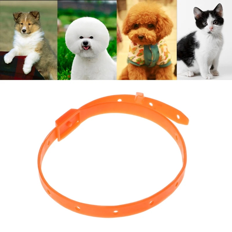 

Pet Dog Cat Flea Tick Kill Remover Collar Adjustable Protection Aroma Neck Ring