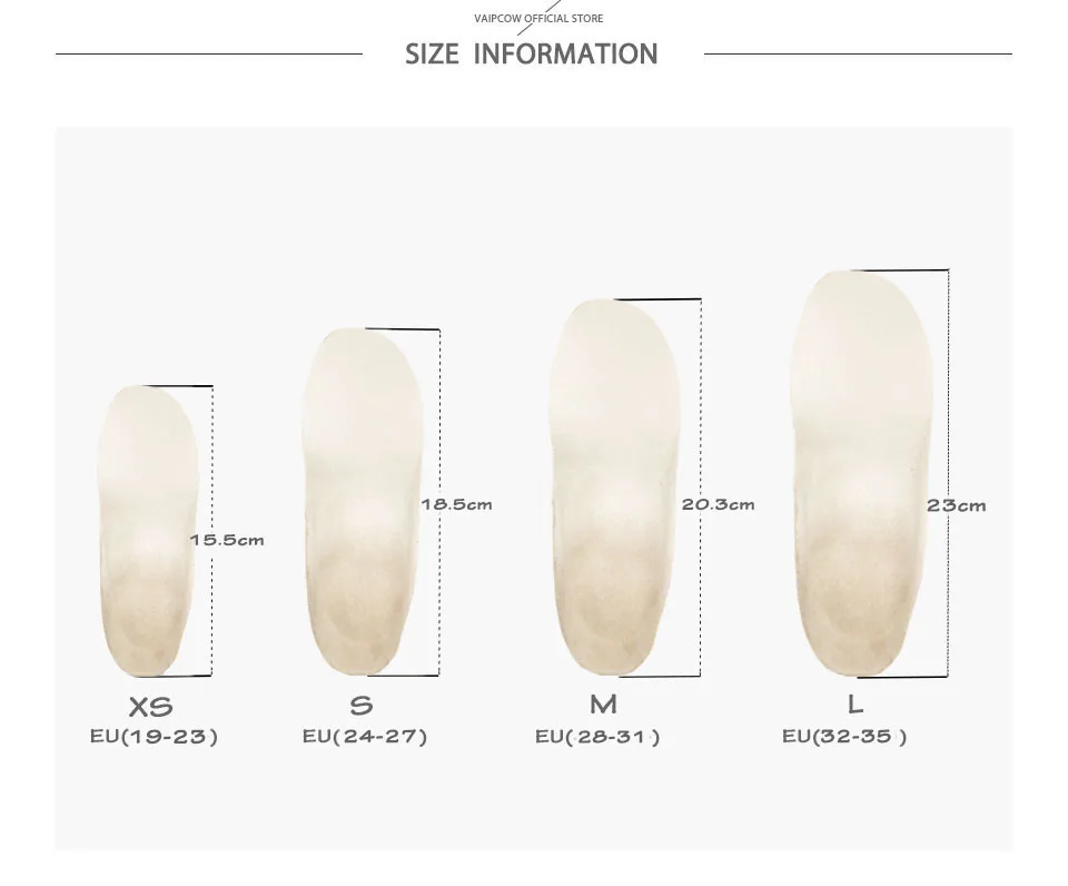Children orthopedic insoles XA66