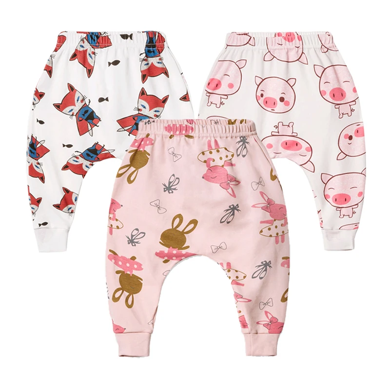 

Cartoon Baby Pants Fashion Baby Leggings Spring Infant Harem Pants Baby Girl Trousers Autumn Toddler PP Pants Kids Clothes 1-3T