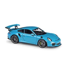 19,5 см литая 1:24 Масштаб Модель симулятора автомобиля сплав 911 GT3 RS спортивная модель автомобиля металлическая игрушка гоночный автомобиль для детей