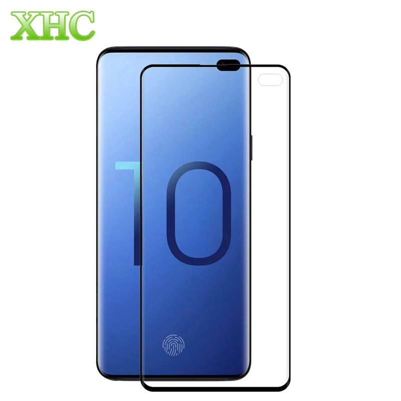 ENKAY for Samsung Galaxy S10 S10 Plus Screen Protector Curved Heat