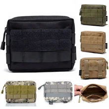 CQC Outdoor militar Molle utilidad EDC herramienta cintura paquete táctico médico botiquín de primeros auxilios carcasa de teléfono con soporte bolsa de caza