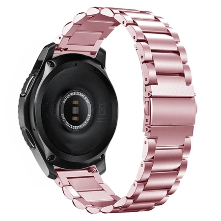 22 мм металлический ремешок для huawei Watch GT/GT2 46 мм Honor Magic умный браслет из нержавеющей стали для TicWatch Pro браслет Correa - Цвет: Rose Pink
