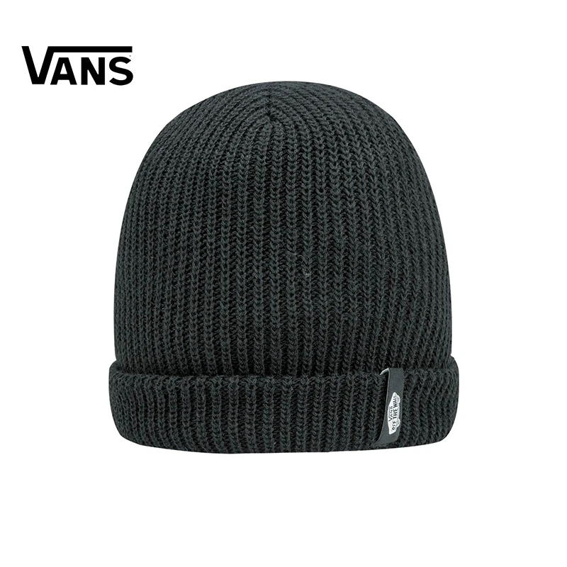 

Original Vans Men's Black Knitted Hat Spring Comfortable Beanie VN000J3CBLK