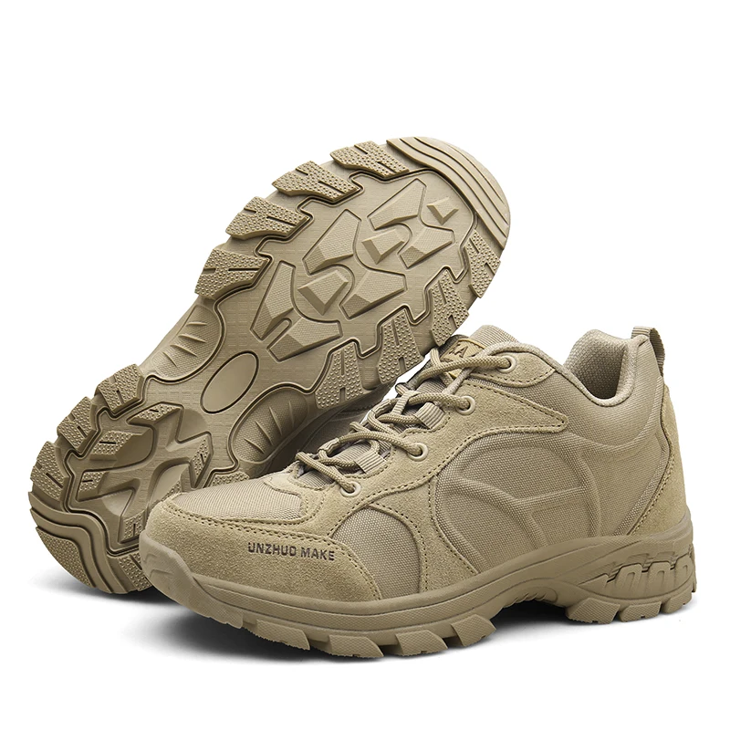 COOLVFATBO Men's Military boot Combat Mens Chukka Ankle Boot Tactical Big Size Army Boot Male Shoes Safety Motocycle Boots