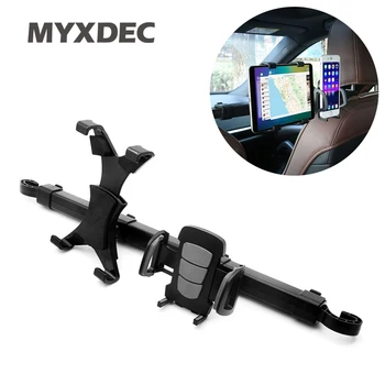 

Universal New Adjustable Black Car Back Seat Headrest Mount Holder Stand Bracket Kit For Ipad Tablet Cellphone Iphone