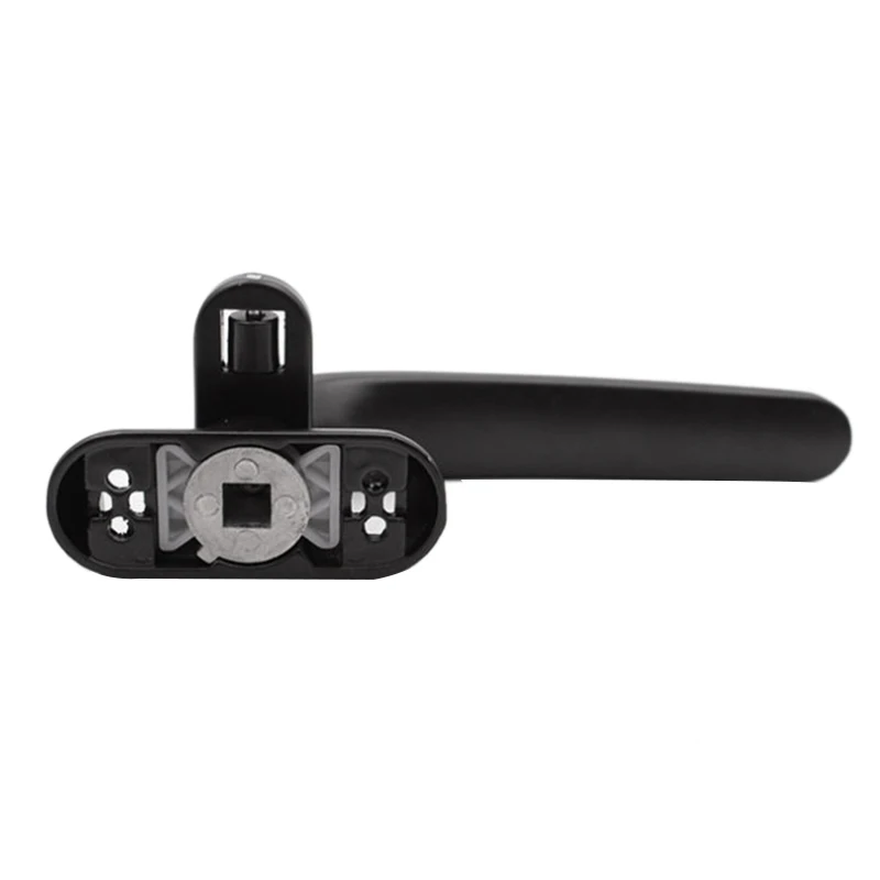 Door and Window Handle Lock Casement Window Lock Wheel Handle Black