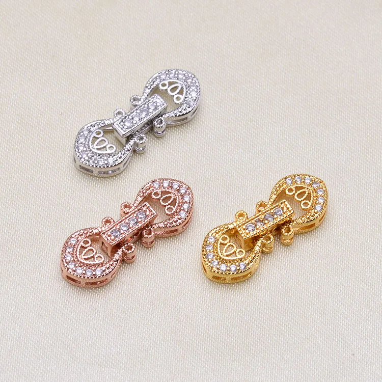 

Jewelry Findings Accessories Fit For Hand Made DIY High Quality Open Beading Closure Connection For Necklace Bracelet Buckle