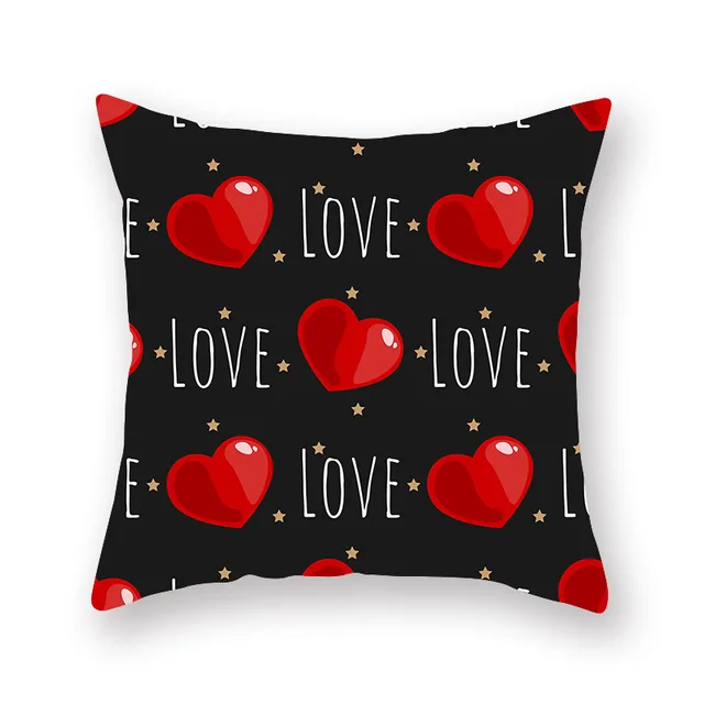 45*45cm Creative Love Cushion Cover Valentine's Day Gift Cute Funny