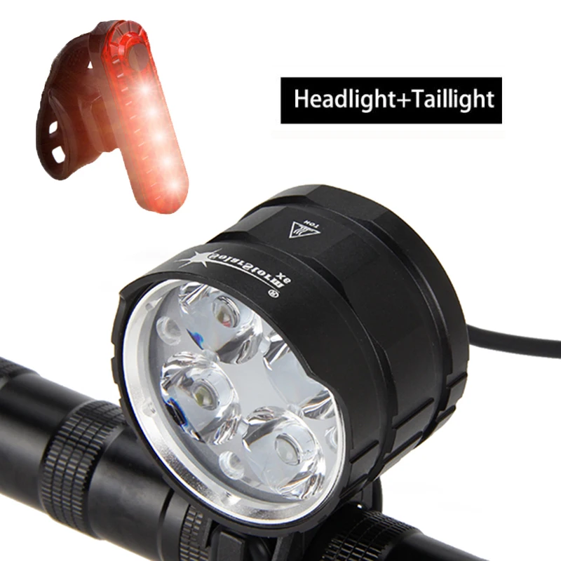 Cheap SolarStorm 8000LM 4x XML T6 LED Head Front Bike Lamp Bicycle light Cycling Lamp Flashlight Torch +6x18650 Battery+ Taillight 19 Cheap SolarStorm 8000LM 4x XML T6 LED Head Front Bike Lamp Bicycle light Cycling Lamp Flashlight Torch +6x18650 Battery+ Taillight 19