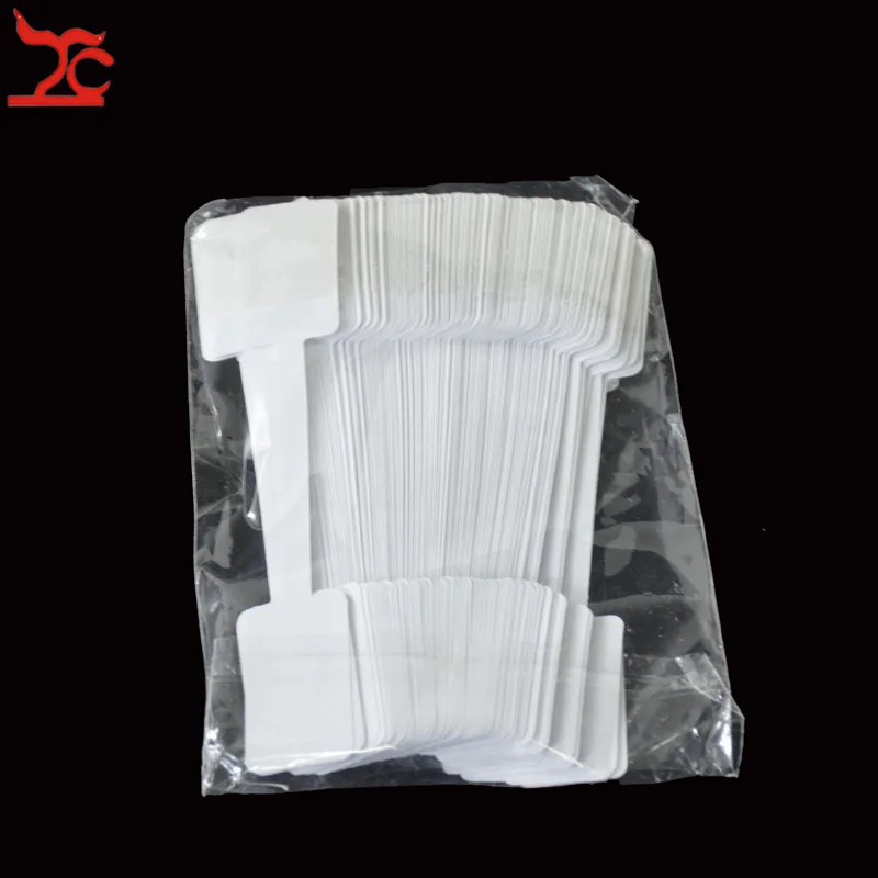

Drop Shipping 100Pcs Rectangle Blank Paper Jewelry Tag Adhensive White Jewelry Price Tag Self-Sticker Paper Ring Jewelry Label