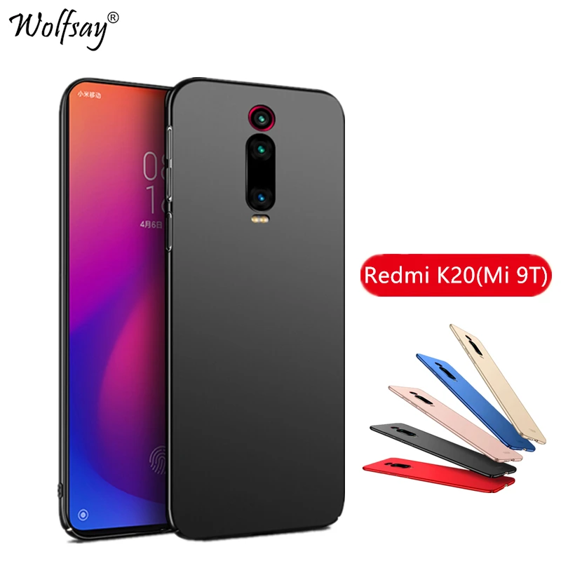Чехол для Xiaomi Mi 9T ультратонкий Классический Гладкий матовый чехол из