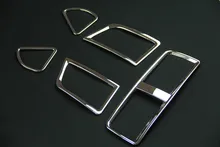 Per Mitsubishi ASX 2011 2012 2013 2014 2015 Auto Interni accessori Trim Air Vent Uscita Covers Decorazione ABS Opaco Interno 5 pz
