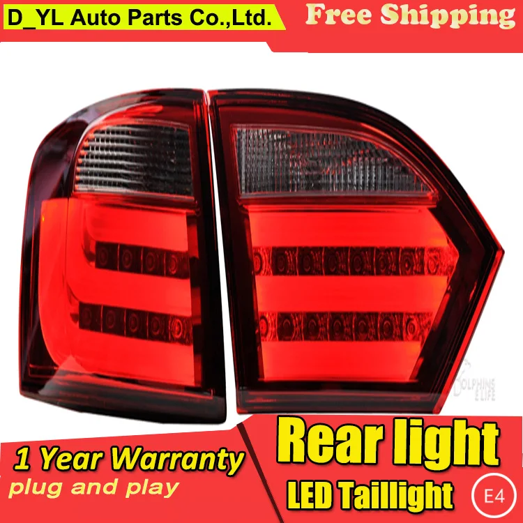 D_YL автомобильный Стайлинг для Volkswagen vw Jetta MK6 задние фонари 2011 2012 2013 2014