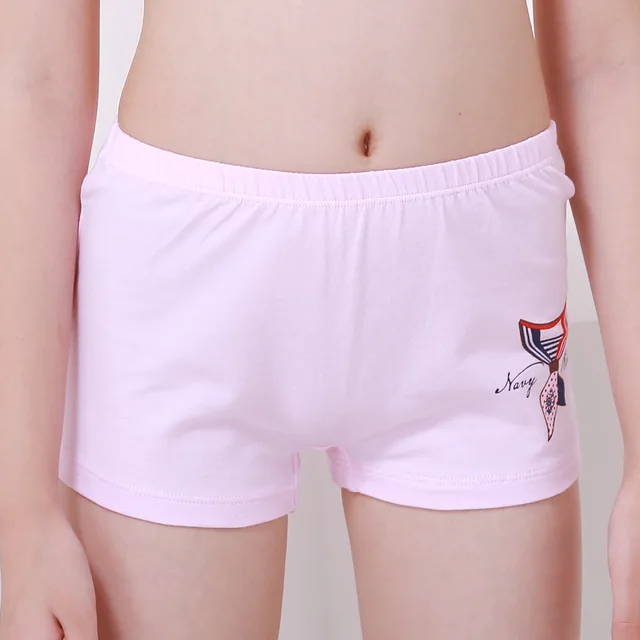 Weicher baumwolle mädchen höschen neue mode kinder unterwäsche frühling winter kinder 2 stücke