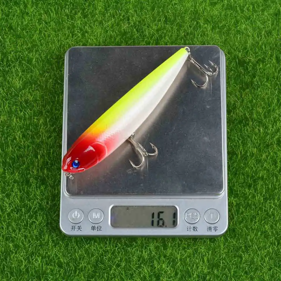 LINGYUE жесткий карандаш приманка 11 см 16 г Topwater рыболовные воблеры Crankbait Isca искусственная приманка плавающая форель, щука приманки "Карп"