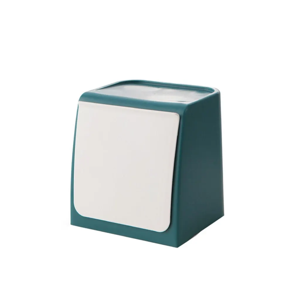 Новая настенная мусорная корзина для ванной стеклянная дверная наклейка мусорная корзина экономит место для хранения домашних запасов - Цвет: 01