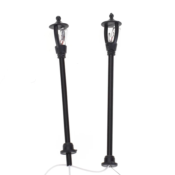 Single Head Garden Lamppost Lamp 20pcs 1/100 Model Layout