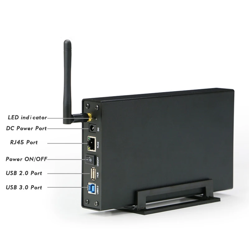 Внешний жесткий диск HDD Чехол Nas Беспроводная wi fi антенна wifi Sata USB 3 0 hdd интерфейс