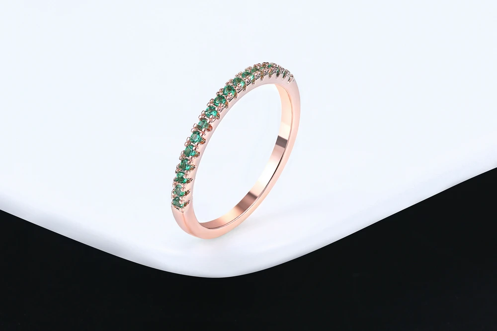 Multicolor Cubic Zirconia Wedding Ring Jewelry