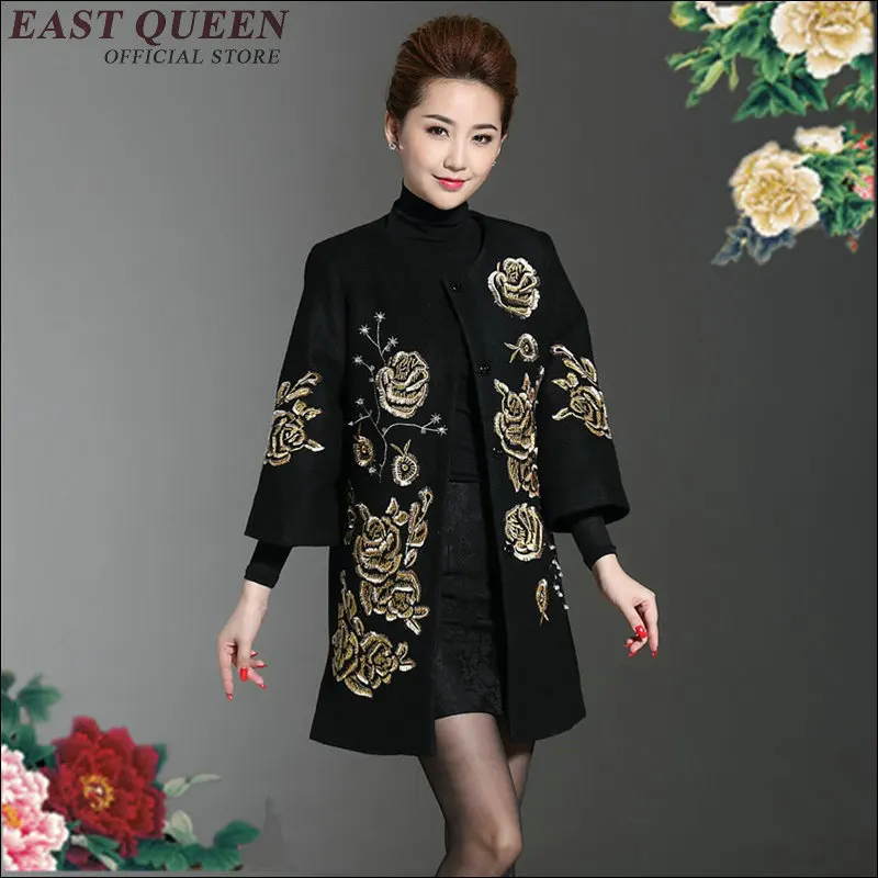 embroidered coat