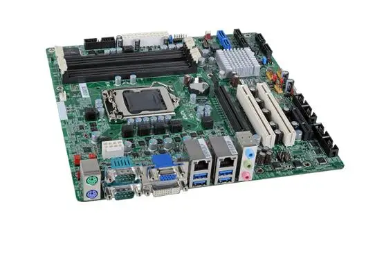 OK оригинальная Встроенная Материнская плата IPC MB331-CRM MicroATX Промышленная материнская плата 2* PCI 6* COM 2* LAN с ram LGA115 cpu