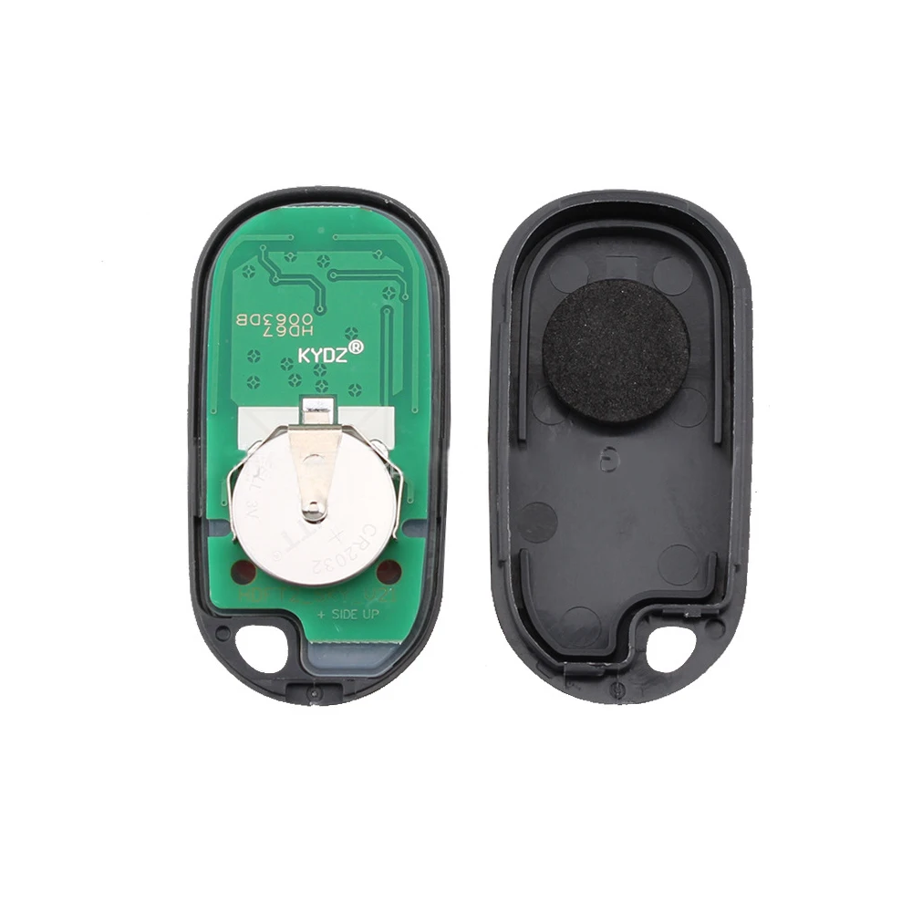 OKEYTECH FOR HONDA 433MHZ 2+1 BUTTON NHVWB1U523 KEYLESS ENTRY SEND KEY RING CAR REMOTE CONTROL KEY FOR HONDA CIVIC 2001-2005