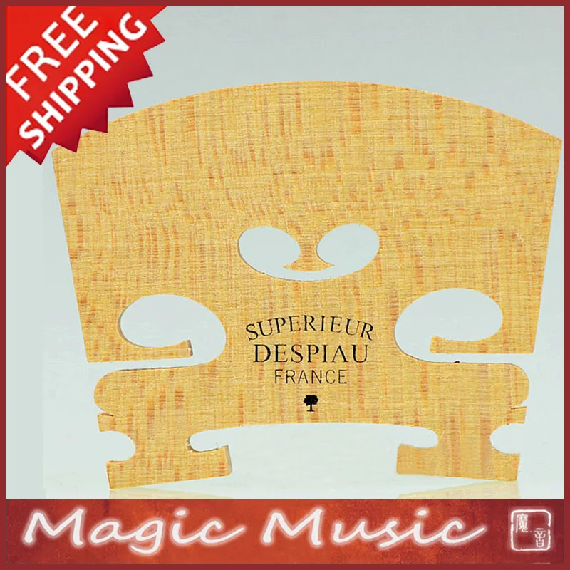 

Free shipping! SUPERIEUR CHEVALETS DESPIAU One Tree Violin Bridge Size 4/4, Made in France